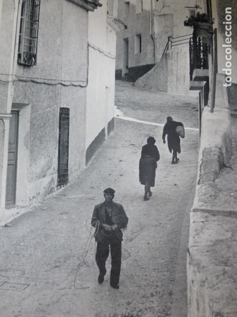 Collezionismo: AYNA ALBACETE DETALE URBANO ANTIGUA LAMINA HUECOGRABADO