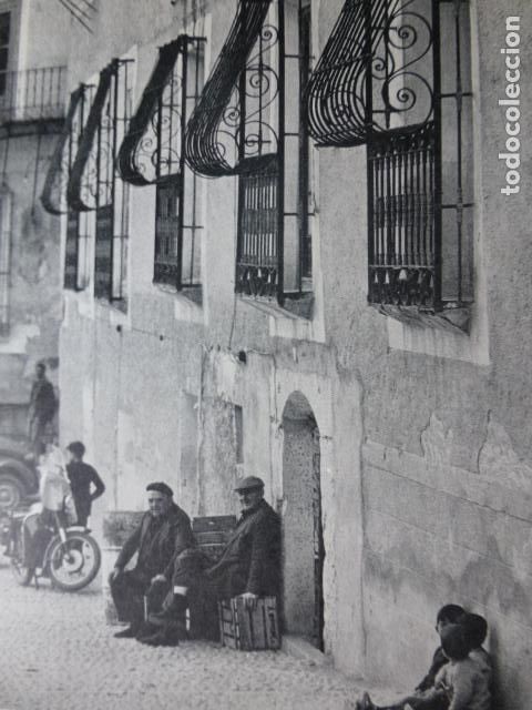 Colecionismo: CHINCHILLA ALBACETE ESCENA URBANA ANTIGUA LAMINA HUECOGRABADO