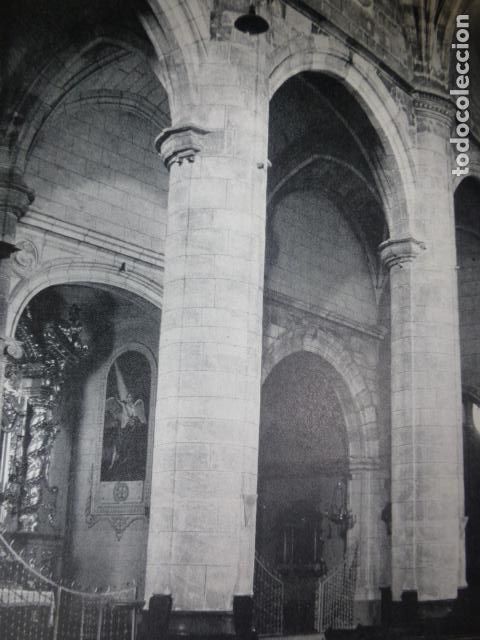 Colecionismo: HELLIN ALBACETE IGLESIA DE LA ASUNCION ANTIGUA LAMINA HUECOGRABADO