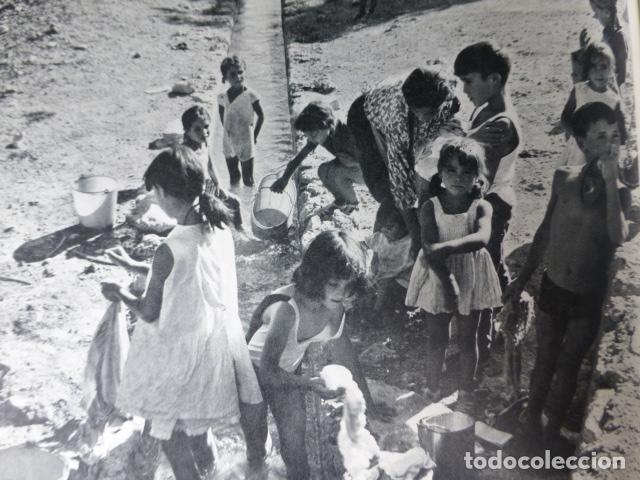 Colecionismo: HELLIN ALBACETE BARRIO DEL CALVARIO ANTIGUA LAMINA HUECOGRABADO