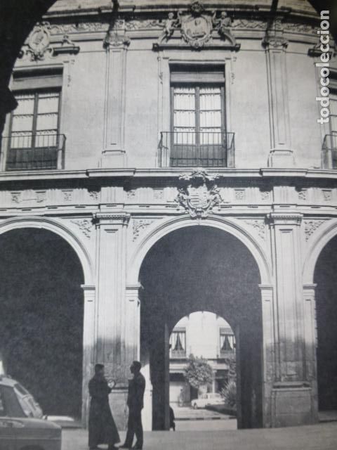 Colecionismo: MURCIA PALACIO EPISCOPAL ANTIGUA LAMINA HUECOGRABADO
