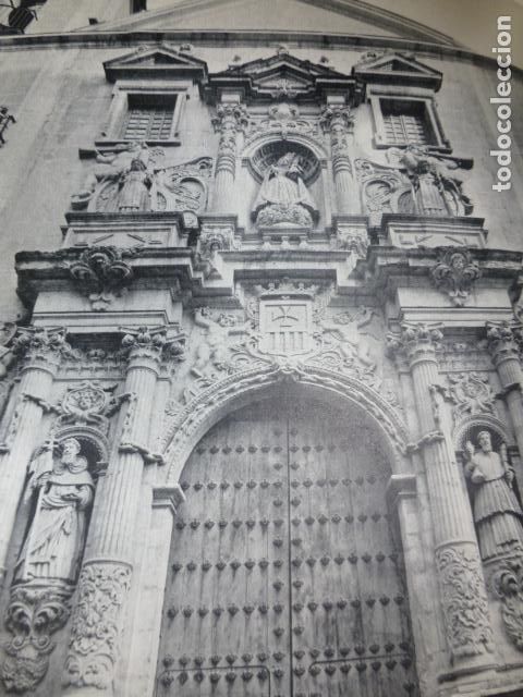 Colecionismo: MURCIA IGLESIA DE LA MERCED ANTIGUA LAMINA HUECOGRABADO