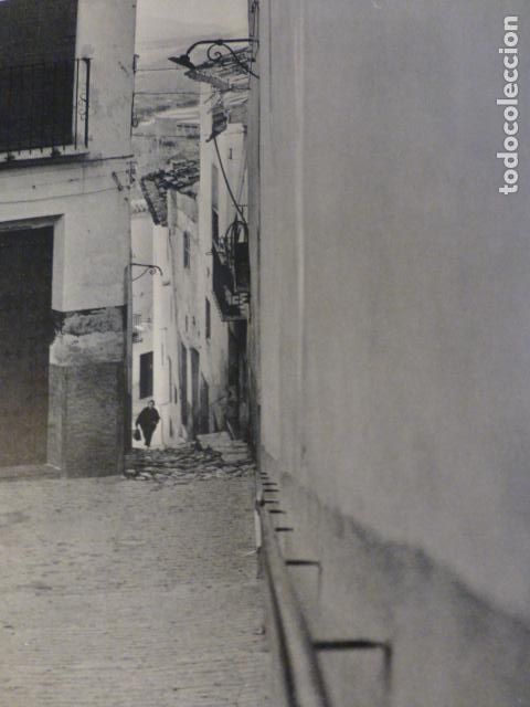 Collecting paper: MORATALLA MURCIA DETALLE URBANO ANTIGUA LAMINA HUECOGRABADO