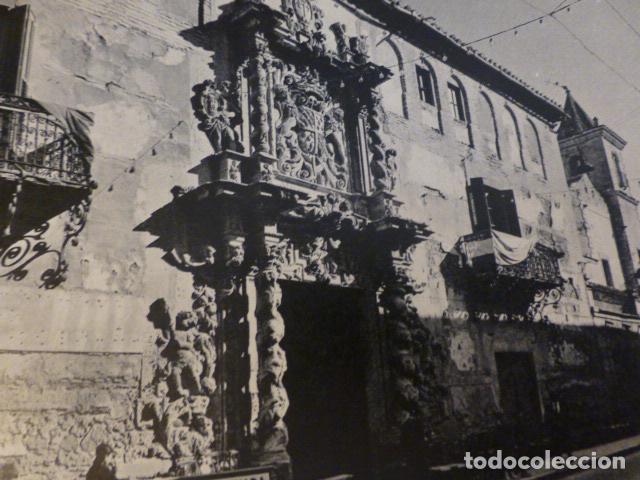 Colecionismo: LORCA MURCIA PALACIO DESCOLANTE ANTIGUA LAMINA HUECOGRABADO