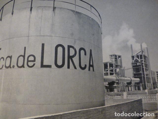 Collectionnisme: LORCA MURCIA FABRICA DE CEMENTOS ANTIGUA LAMINA HUECOGRABADO