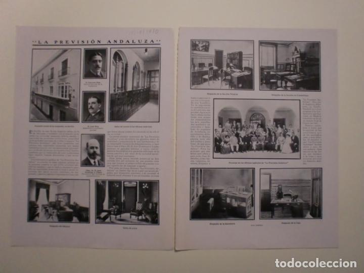 Coleccionismo: LA PREVISION ANDALUZA SEVILLA - EXPULSION D RELIGIOSOS EN LISBOA - CON. ANTITUBERCULOSO - 20/10/1910