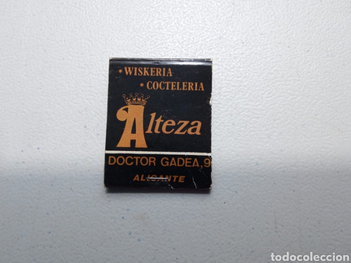 Collezionismo: CARTERITA DE CERILLAS.