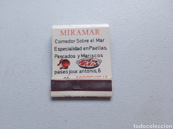 Sammeln: CARTERITA DE CERILLAS.