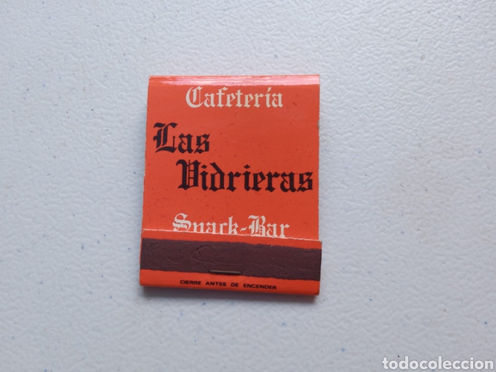Sammeln: CARTERITA DE CERILLAS.