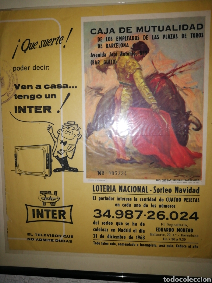 Coleccionismo: Participaci&oacute;n de loteria - Foto 3