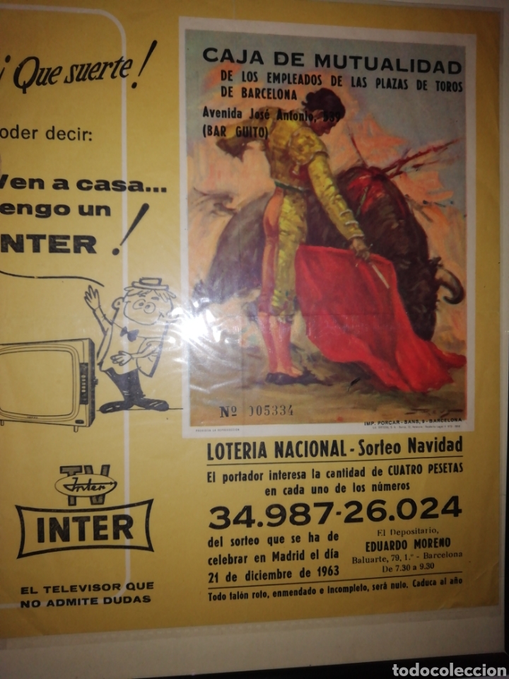 Coleccionismo: Participaci&oacute;n de loteria - Foto 1