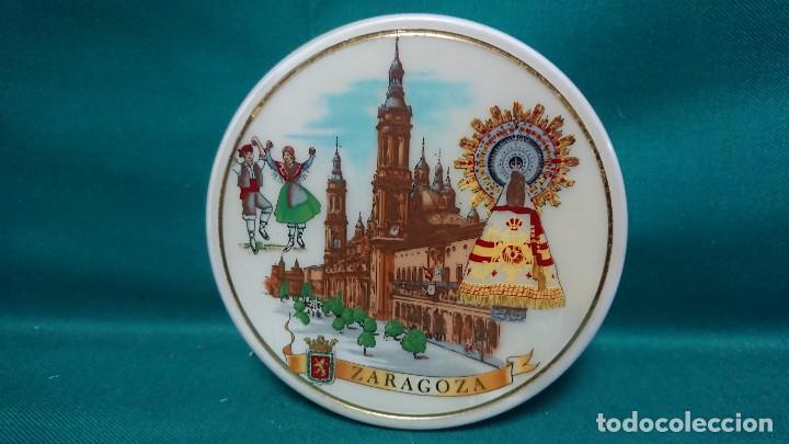 Coleccionismo: ANTIGUO JOYERO VIRGEN DEL PILAR RECUERDO DE ZARAGOZA