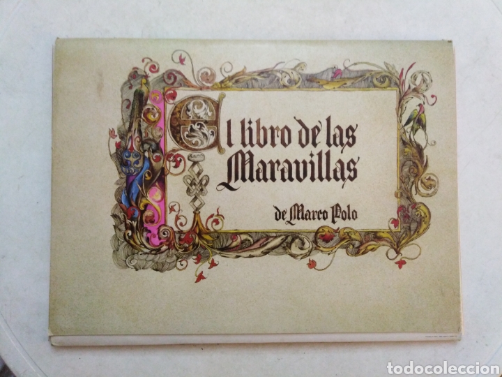 Collectionnisme: El libro de las maravillas de Marco Polo ( 12 l&aacute;minas + carpeta )