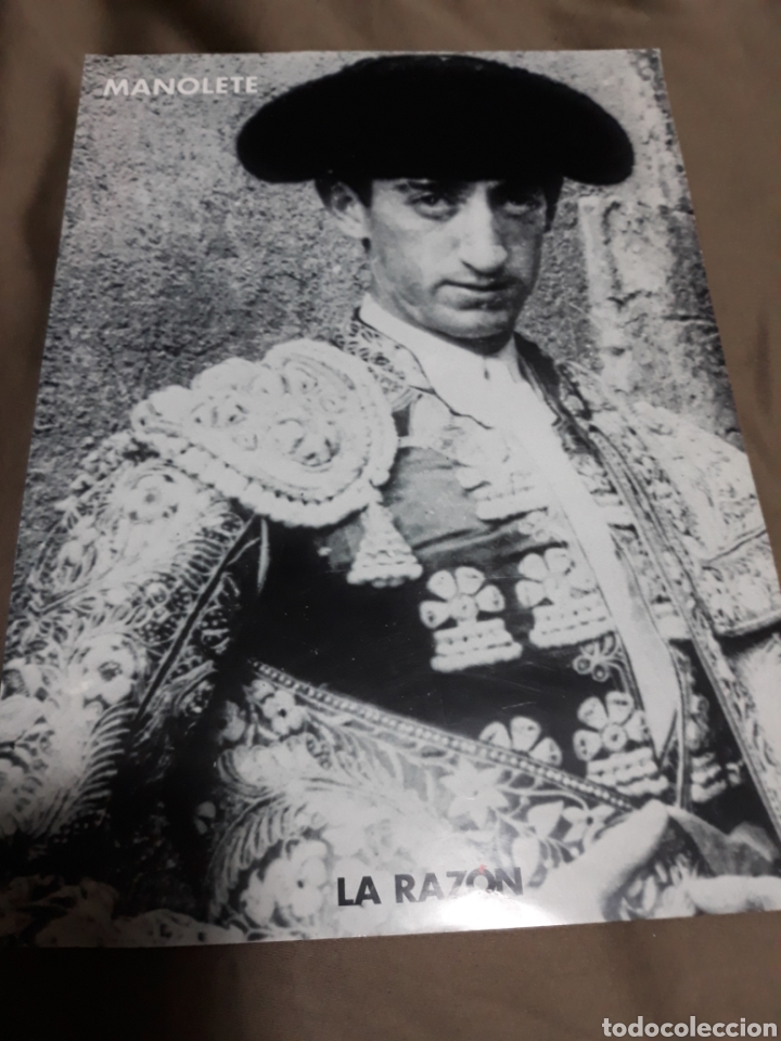 Coleccionismo: Lamina Manolete 28 figuras para una feria.