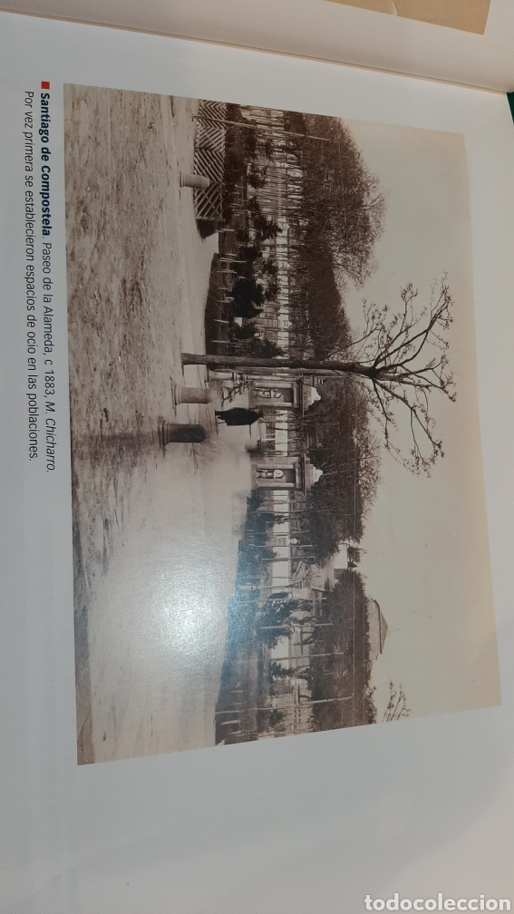 Collezionismo: SANTIAGO DE COMPOSTELA LAMINA DE LIBRO 1883