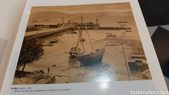 Sammelleidenschaft Papier: LAMINA DE LIBRO MODERNO VIGO 1885 PUERTO