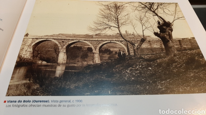 Coleccionismo: VIANA BOLO ORENSE LAMINA DE LIBRO MODERNO 1900 VISTA