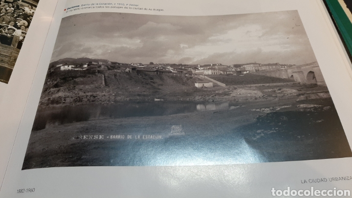 Sammelleidenschaft Papier: OURENSE ESTACI&Oacute;N 1910 L&Aacute;MINA recort&eacute; DE LIBRO MODERNO FOTOS