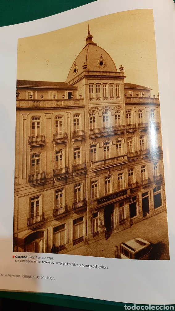 Collezionismo: 1920 ORENSE HOTEL L&Aacute;MINA DE LIBRO MODERNO