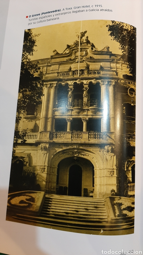 Sammelleidenschaft Papier: O GROVE PONTEVEDRA A TOXA HOTEL BALNEARIO L&Aacute;MINA DE LIBRO MODERNO