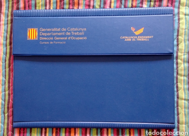 Coleccionismo: Carpeta 34 x 26 cm. de la Generalitat de Catalunya . Cursos de Formaci&oacute;n