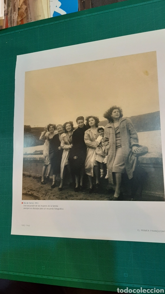 Collectionnisme: RIA FERROL 1951 L&Aacute;MINA hoja DE LIBRO ANTIG&Uuml;EDADES O ALMAC&Eacute;N DO COLISEVM COLECCIONISMO LIBRERIA FOLIO