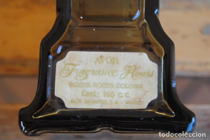 Coleccionismo: FRASCO COLONIA FORMA RELOJ DE PARED DE AVON - Foto 4