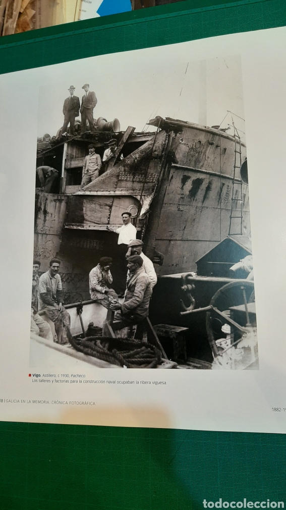 Sammelleidenschaft Papier: VIGO ASTILLERO 1930 PACHECO FOLIO MEDIDA L&Aacute;MINA DE LIBRO MODERNO