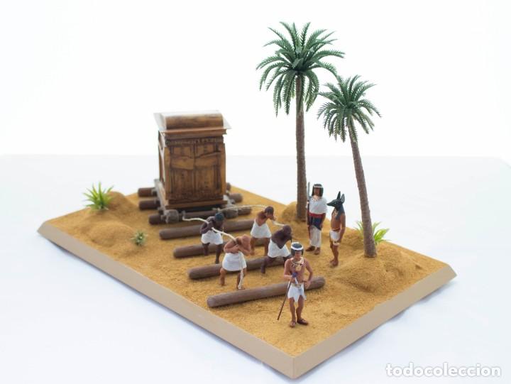 Coleccionismo: Escena del Antiguo Egipto &rdquo;Arrastre Capilla Canopida&rdquo; Del Prado AEG Ancient Egypt