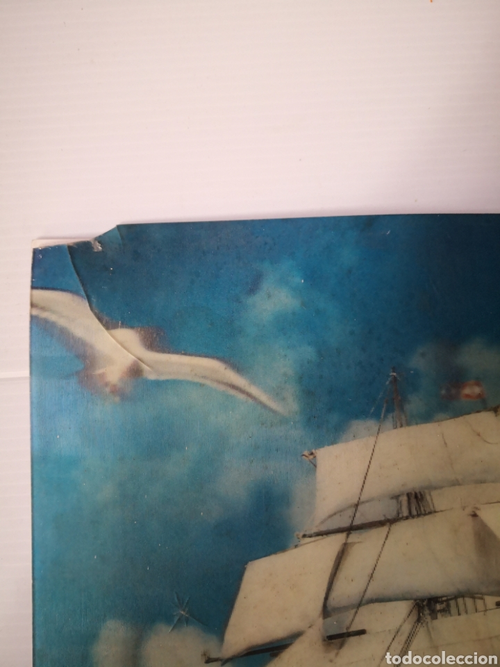 Coleccionismo: Posta 3D cuty sark din4 Tridimensional antigua - Foto 2
