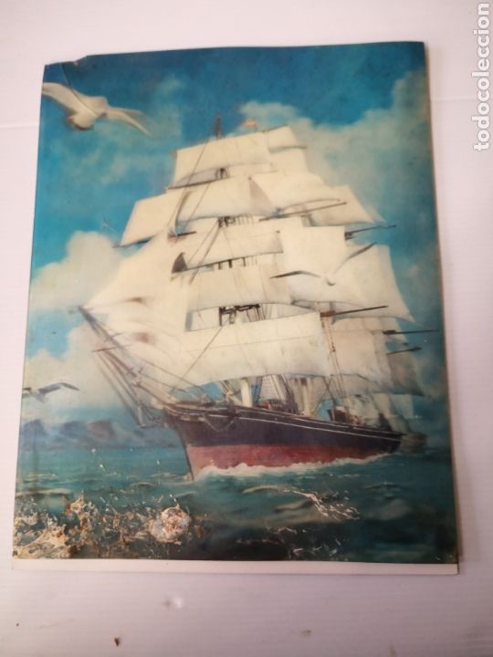 Coleccionismo: Posta 3D cuty sark din4 Tridimensional antigua - Foto 1