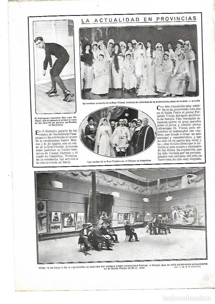 Collezionismo: A&Ntilde;O 1912 RECORTE PRENSA FOTOGRAFIA DEL PATINADOR LUIS VILLAPOL GANADOR CARRERAS DE PATINES EN BCNA