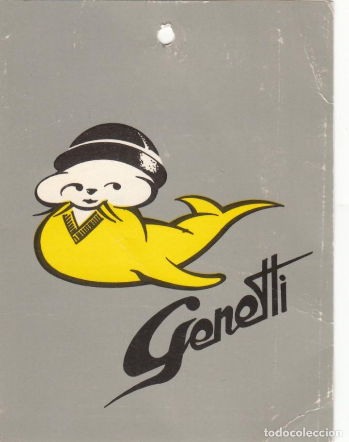 Coleccionismo: TARJETA COMERCIO: GENETTI / MASNOU TEXTIL