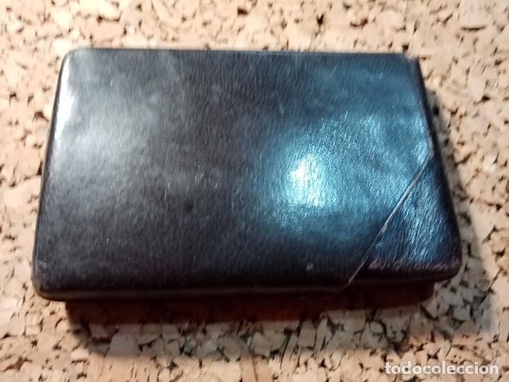 Coleccionismo: PETACA TABACO DE PIEL - Foto 1