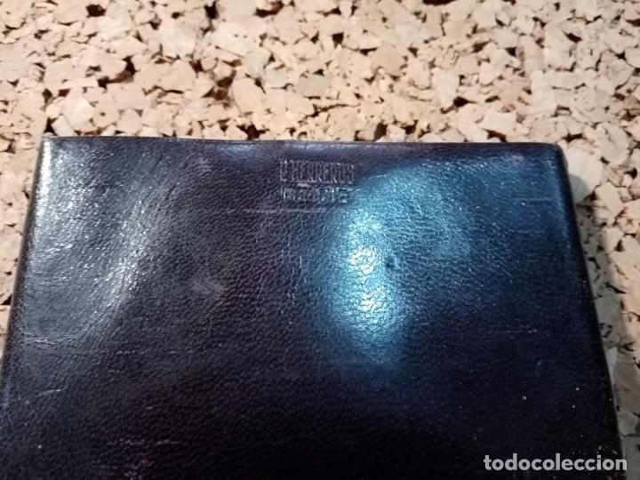 Coleccionismo: PETACA TABACO DE PIEL - Foto 3