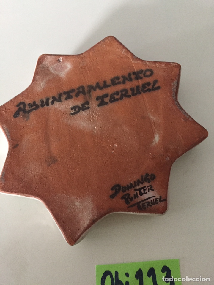 Coleccionismo: Cenicero ayuntamiento de Teruel - Foto 2