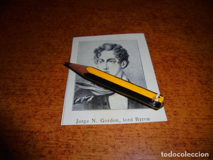 Coleccionismo: RETAL PRINCIPIOS S XX: LORD BYRON