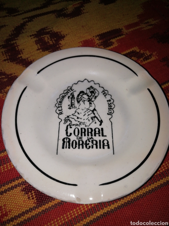 Coleccionismo: Cenicero CORRAL DE LA MORER&Iacute;A - Foto 1