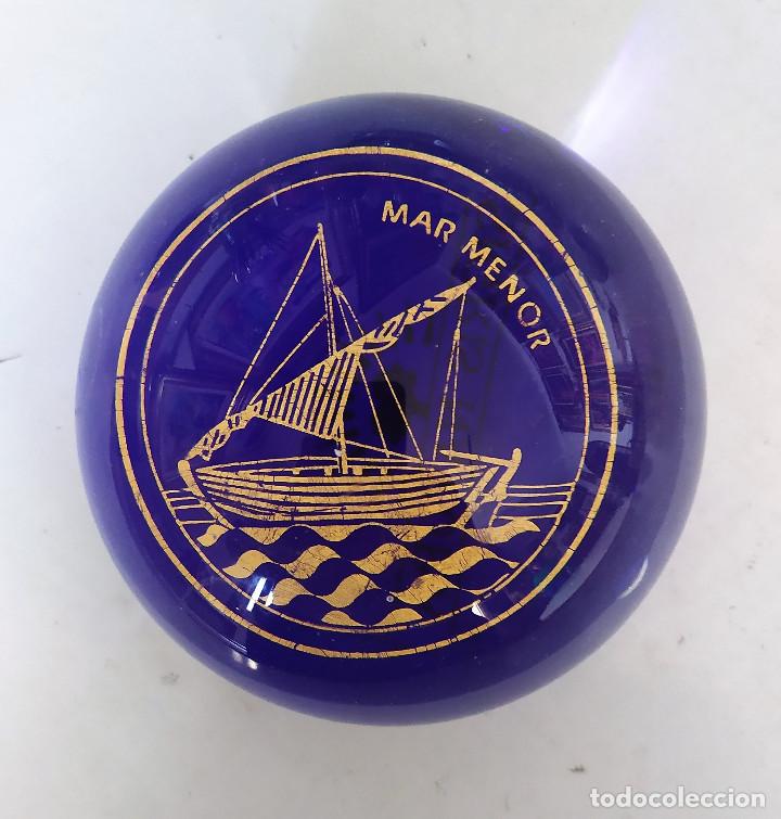 Coleccionismo: Bonito pisapapeles del Mar Menor. (Cartagena). COMPRE UNO Y REGALO OTRO SIMILAR.
