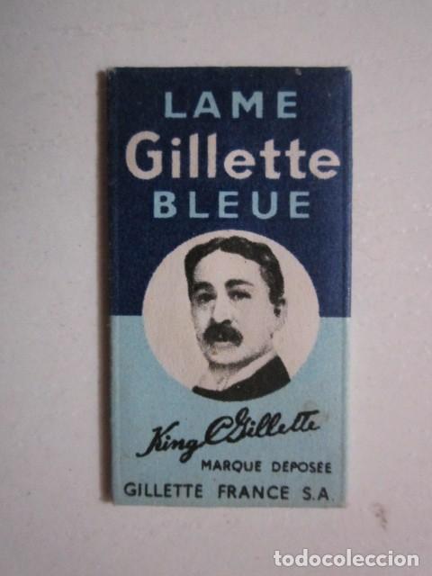 Coleccionismo: CUCHILLA DEAFEITAR GILLETTE BLEUE - Foto 1