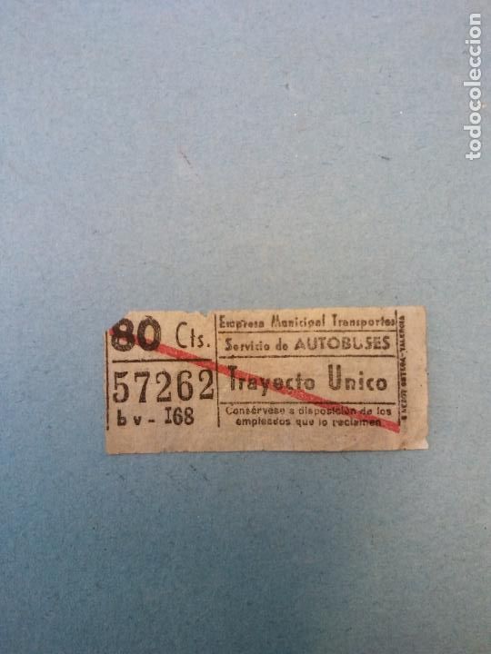 Coleccionismo: BOLETO SERVICIO DE AUTOBUSES. - Foto 1