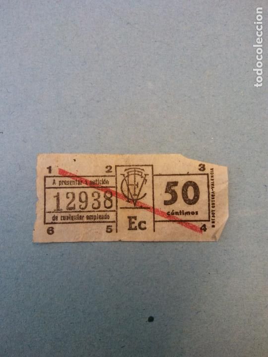 Coleccionismo: BOLETO SERVICIO DE AUTOBUSES. - Foto 1