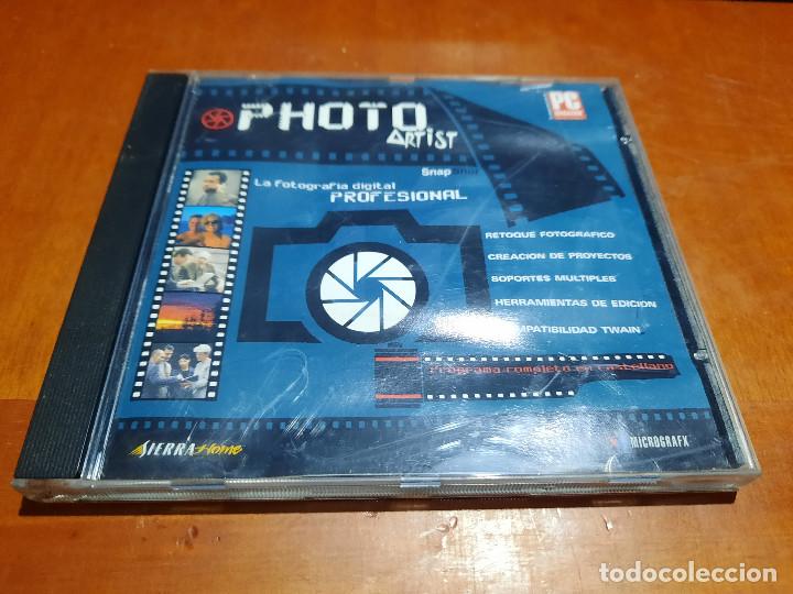 Colecionismo: PHOTO ARTIST. CD-ROM SOBRE FOTOGRAF&Iacute;A. PC MAGAZINE. BUEN ESTADO. DIFICIL. INFORM&Aacute;TICA