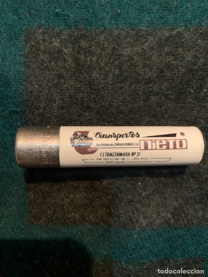 Coleccionismo: Mechero Clipper Transportes Nieto
