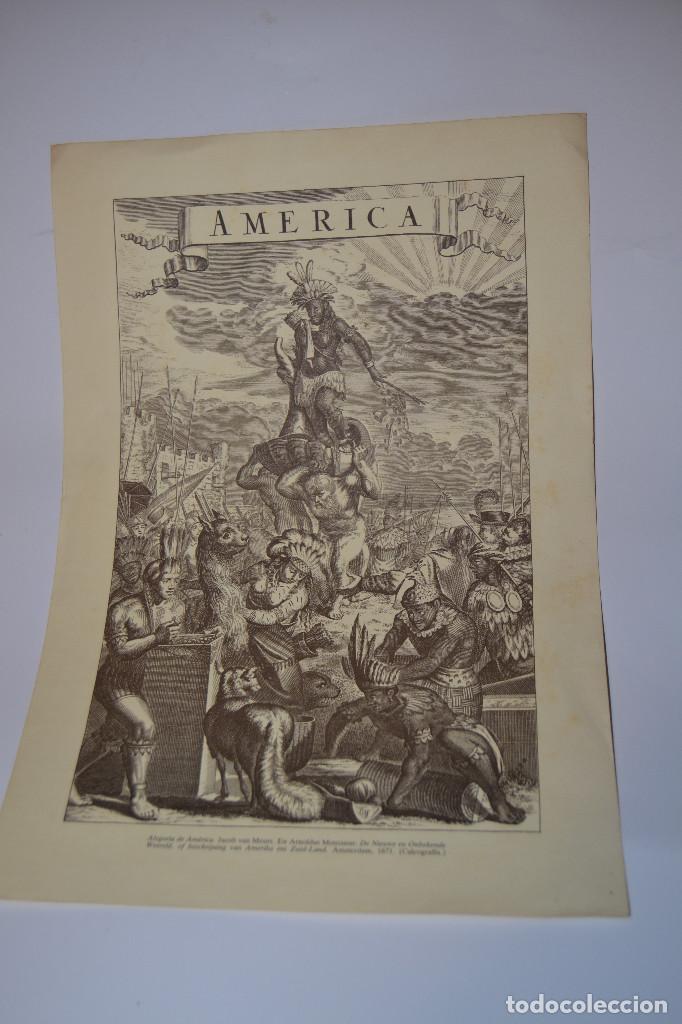 Collezionismo: LAMINA AMERICA