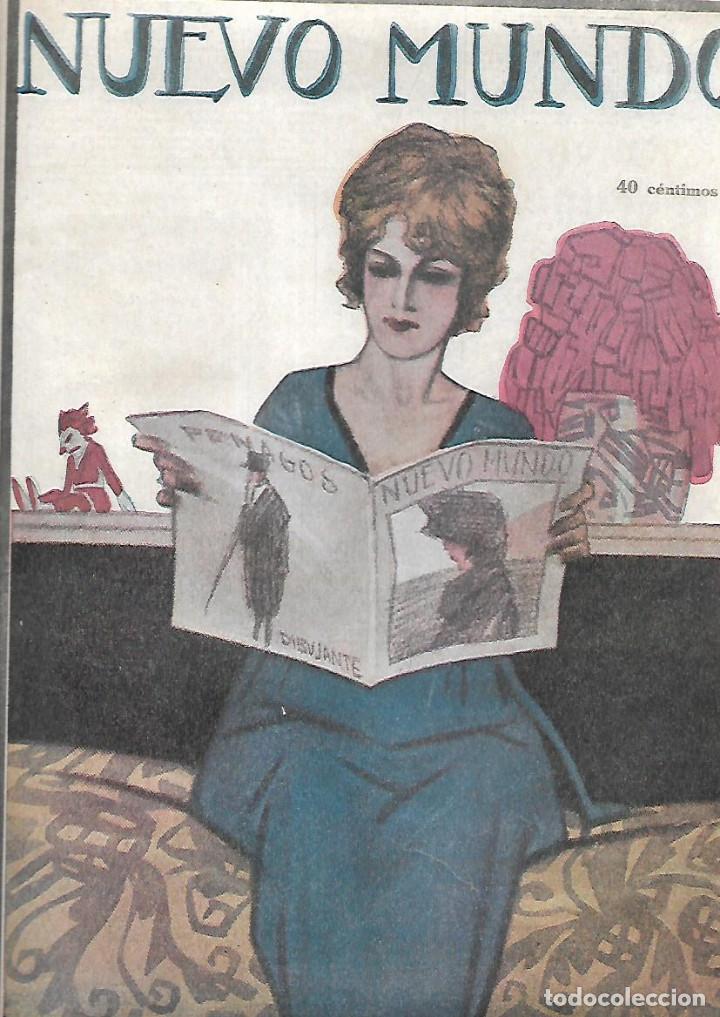 Colecionismo: A&Ntilde;O 1919 RECORTE PRENSA DIBUJO PORTADA PENAGOS DIBUJANTE