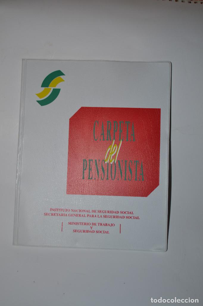 Coleccionismo: carpeta del pensionista