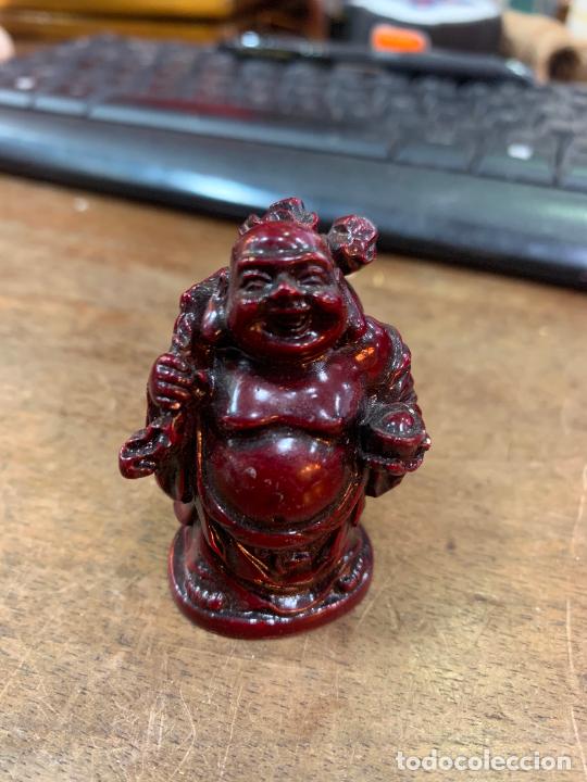 Coleccionismo: PEQUE&Ntilde;O BUDA DE LA SUERTE - MEDIDA 5 CM