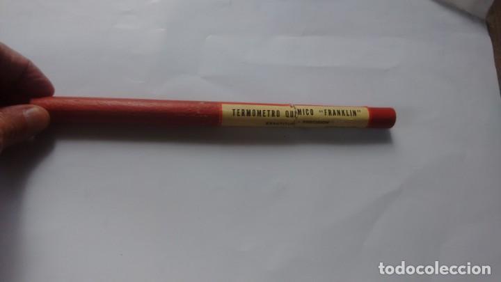 Coleccionismo: TERMOMETRO QUIMICO FRANKLIN - Foto 1
