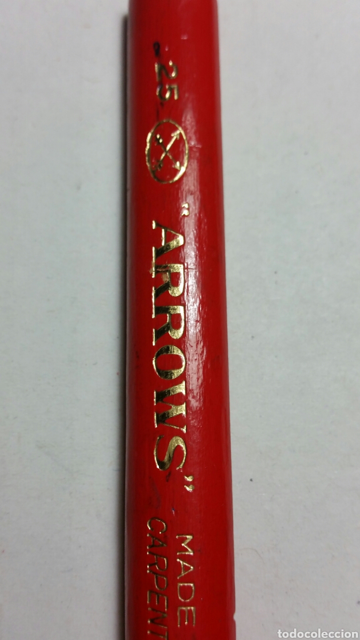 Coleccionismo: Lapicero catpintero marca ARROWS N&deg;25 . INGL&Eacute;S Carpenters pencil c2